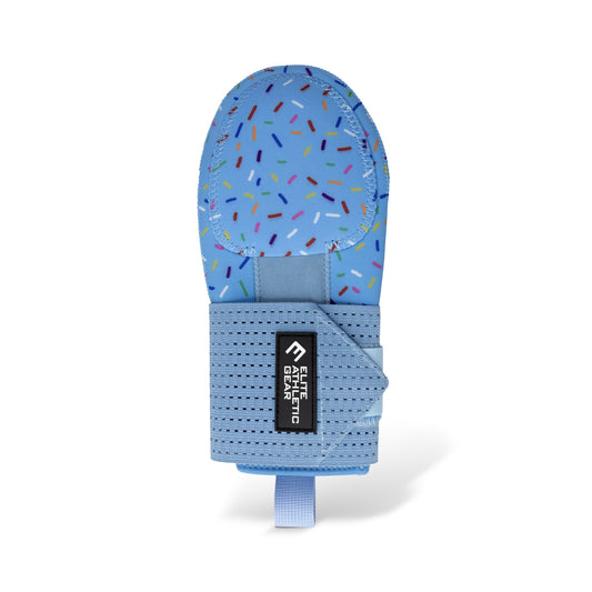 Blue Sprinkles Sliding Mitt