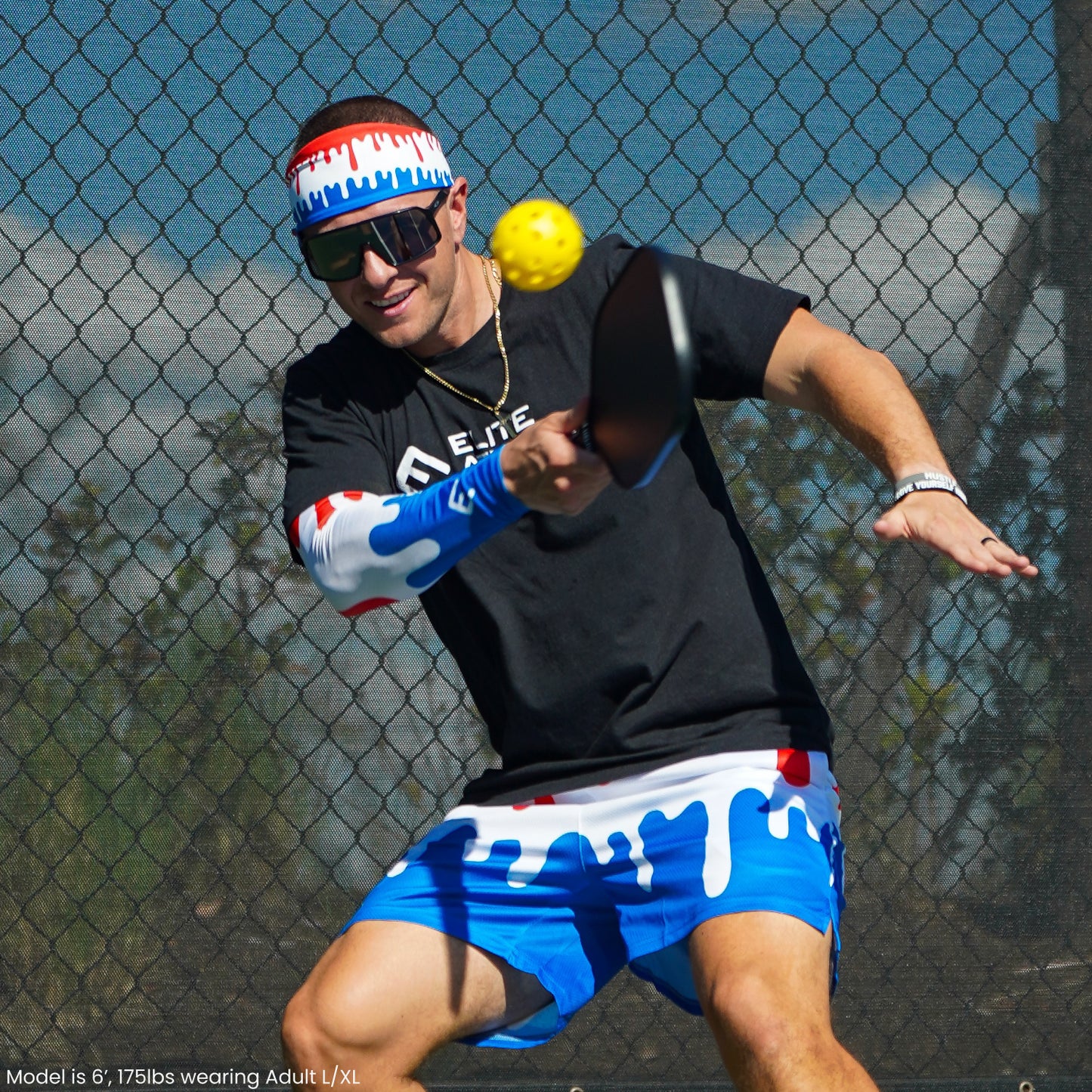 4th of July Pack | Shorts, Sunglasses, Arm Sleeve & Headband
