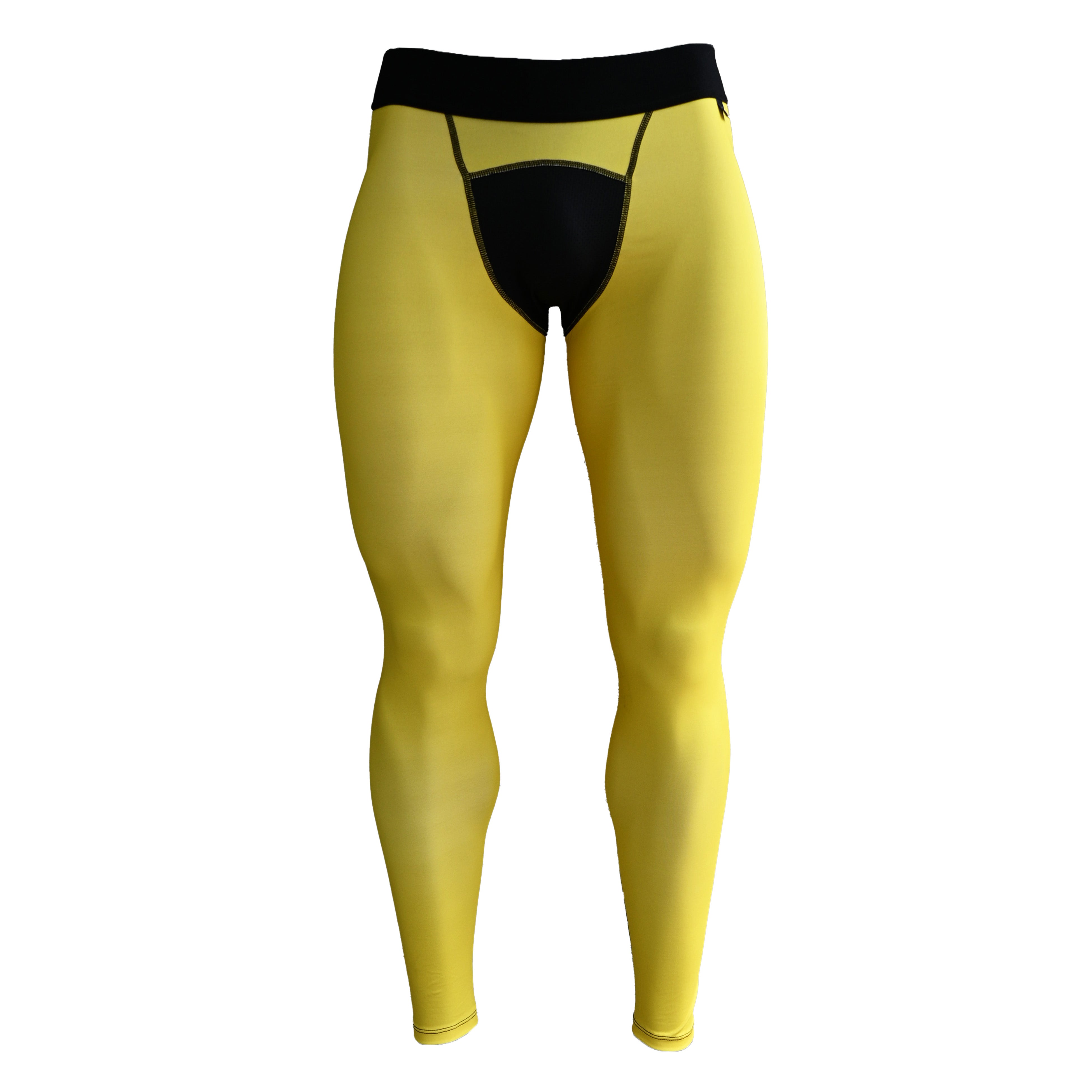 3/4 Length Compression Tights (Athletic Gold)