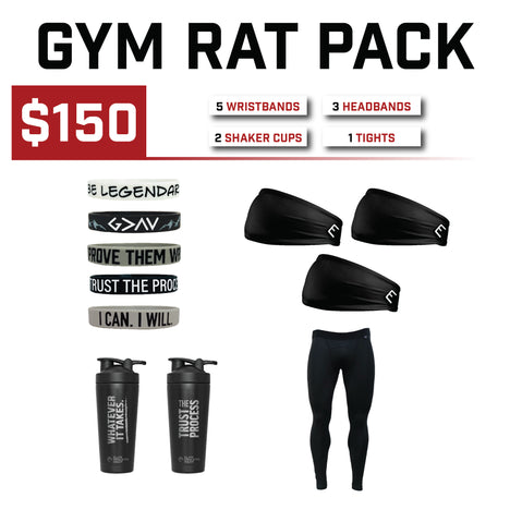 GYM RAT PACK - $150