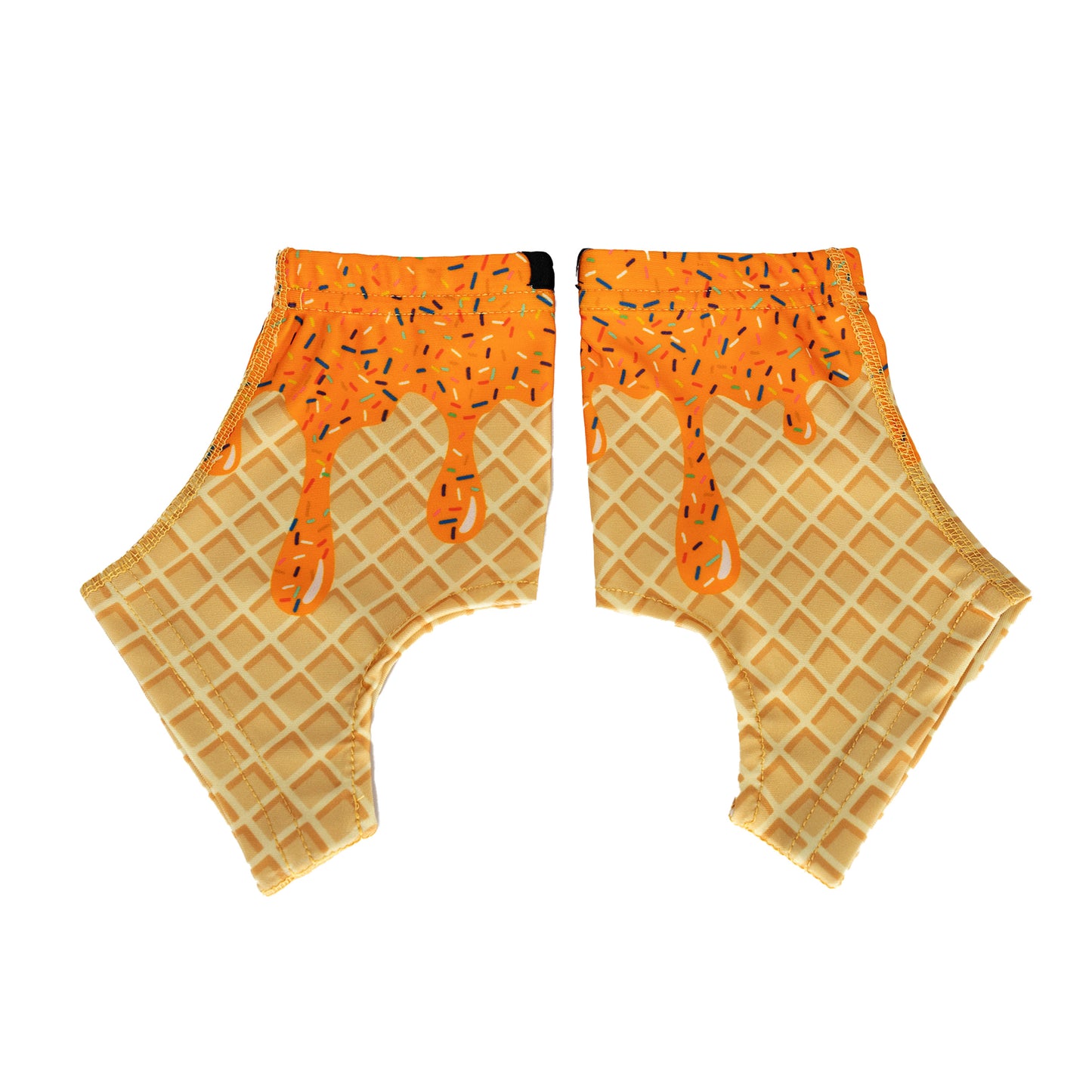 Orange Ice Cream Cleat Covers