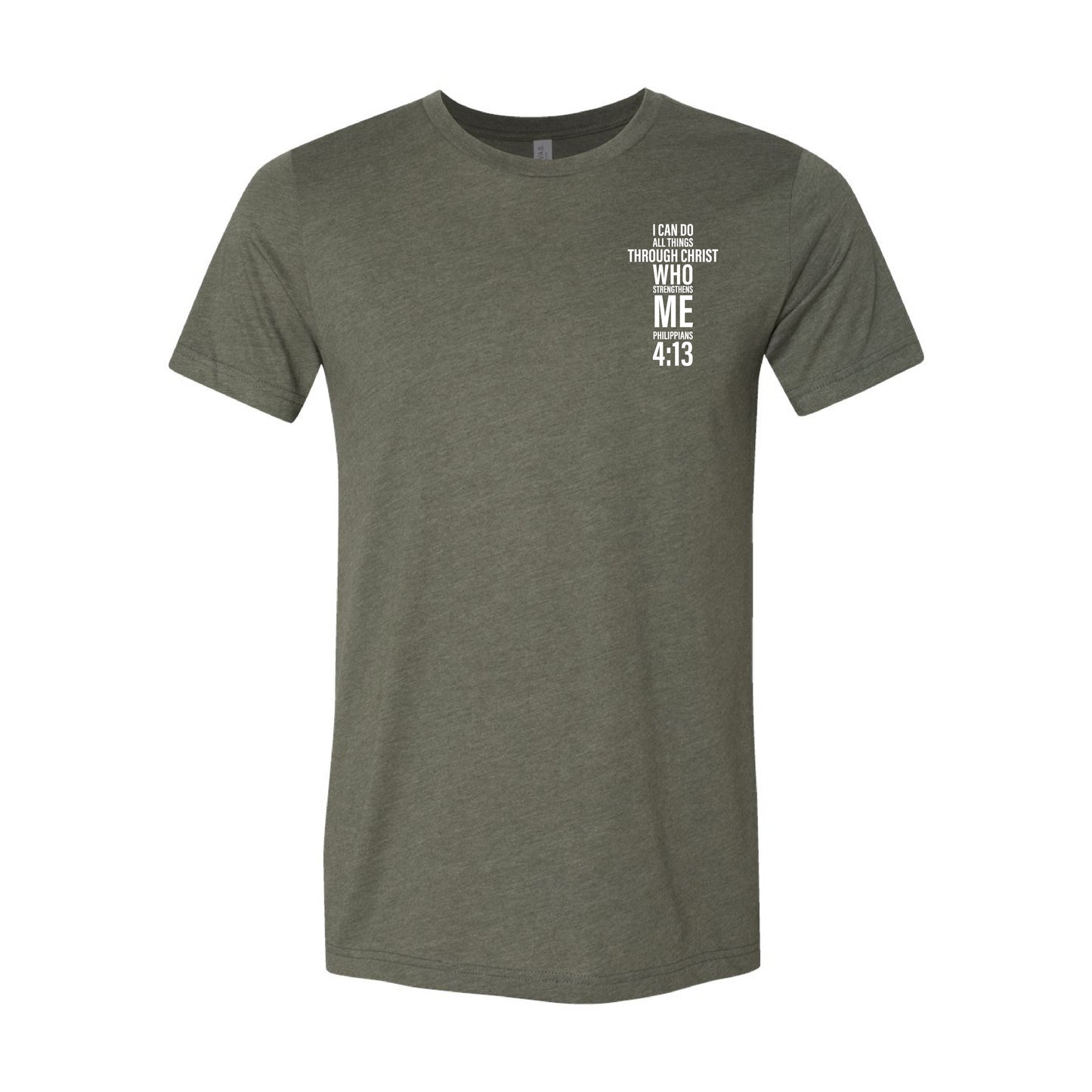 Philippians 4:13 Cross T-Shirt