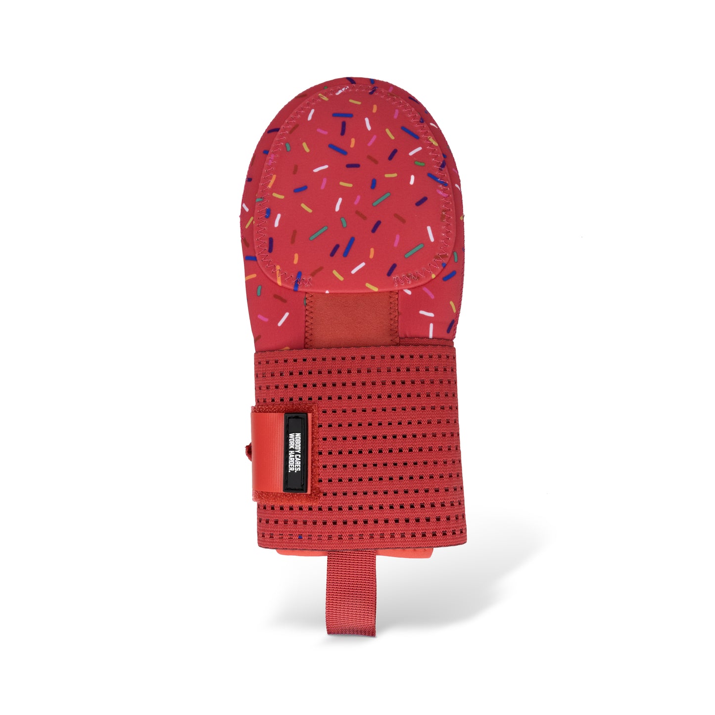 Pink Sprinkles Sliding Mitt