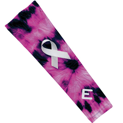 Pink Tie Dye Breast Cancer Arm Sleeve