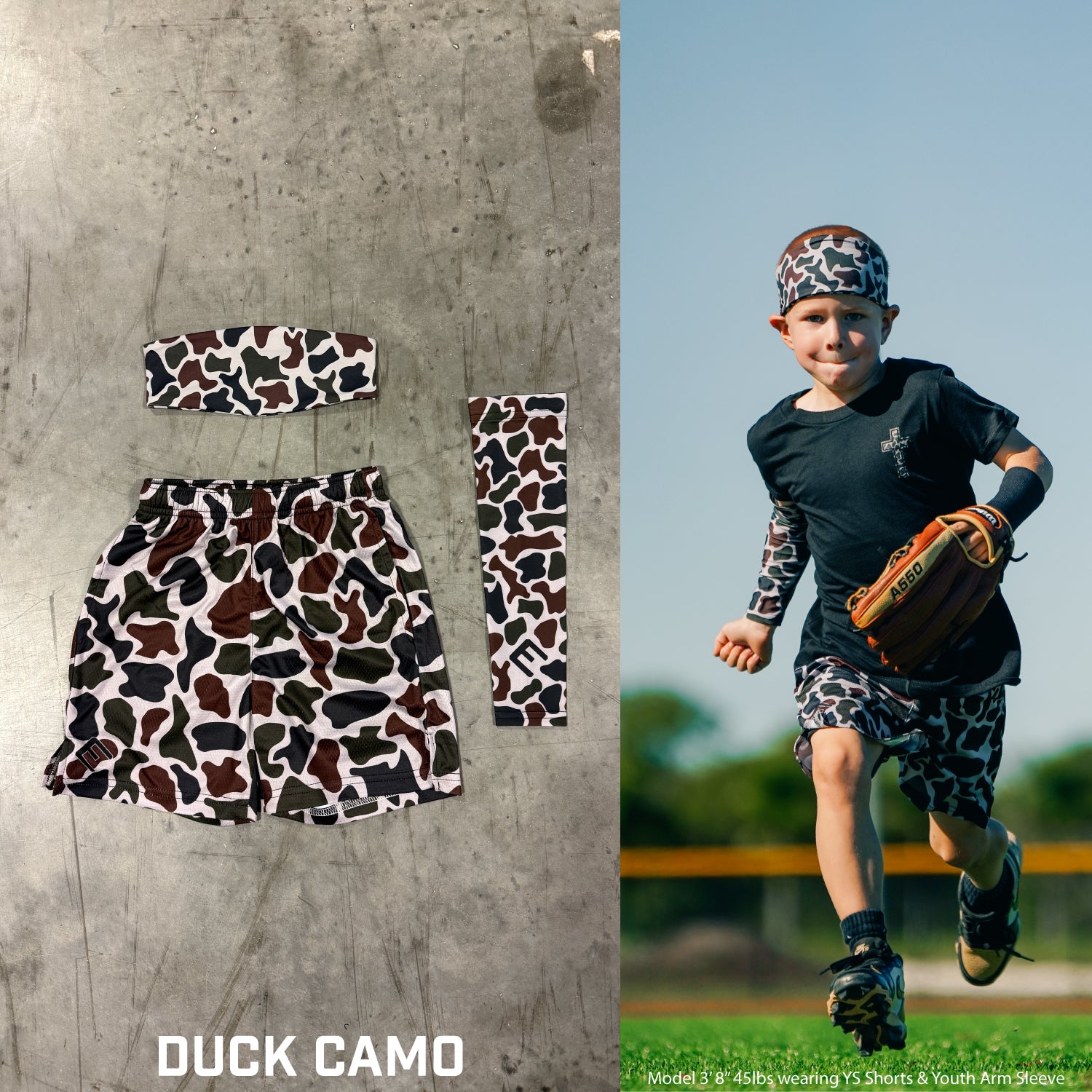 The Starter Pack | Shorts, Arm Sleeve & Headband