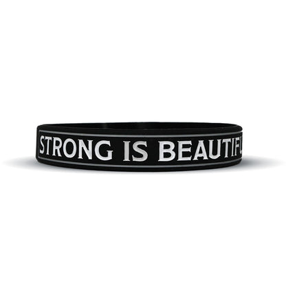 STRONG IS BEAUTIFUL Wristband