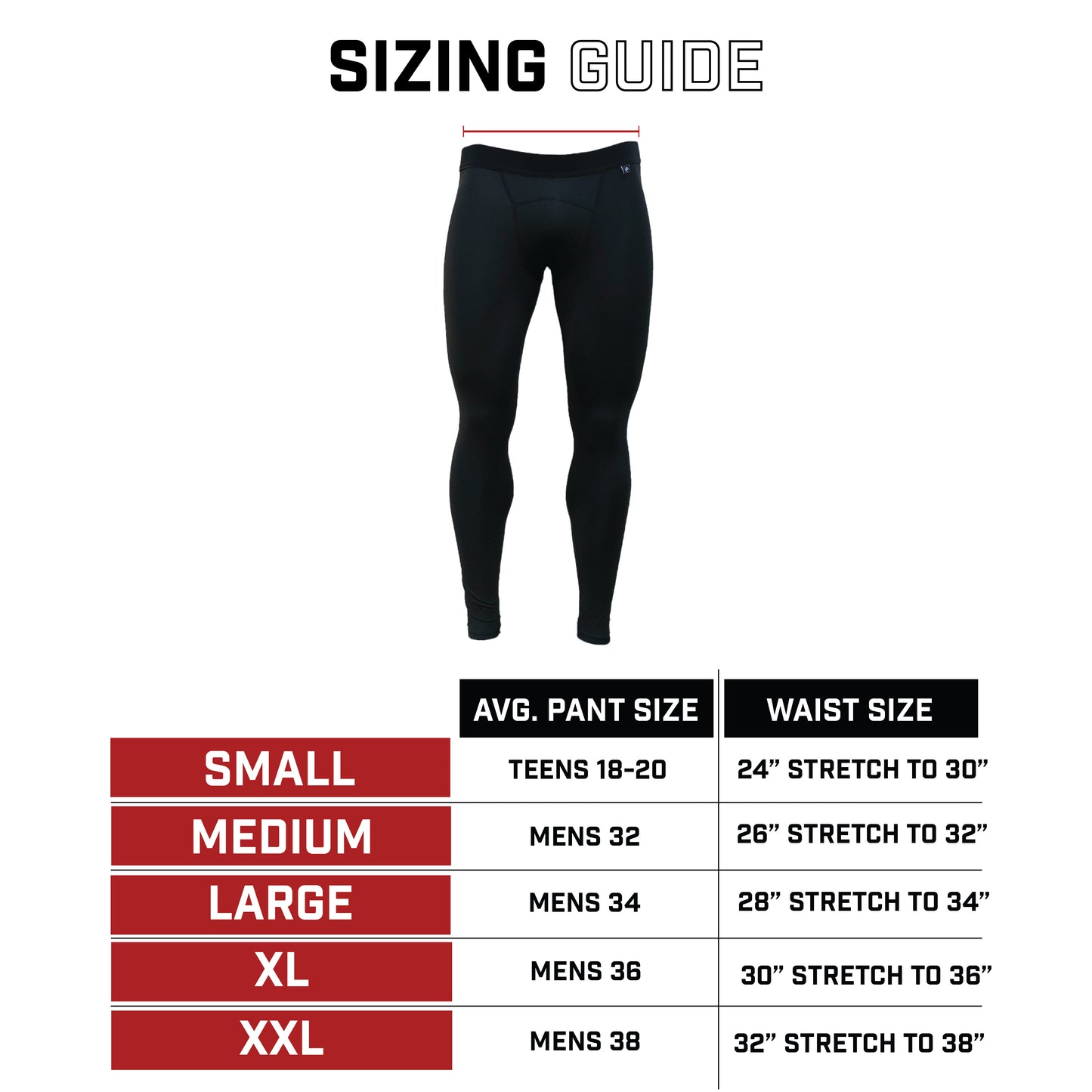 3 Pack Men's Compression Tights | Pick Your Pack
