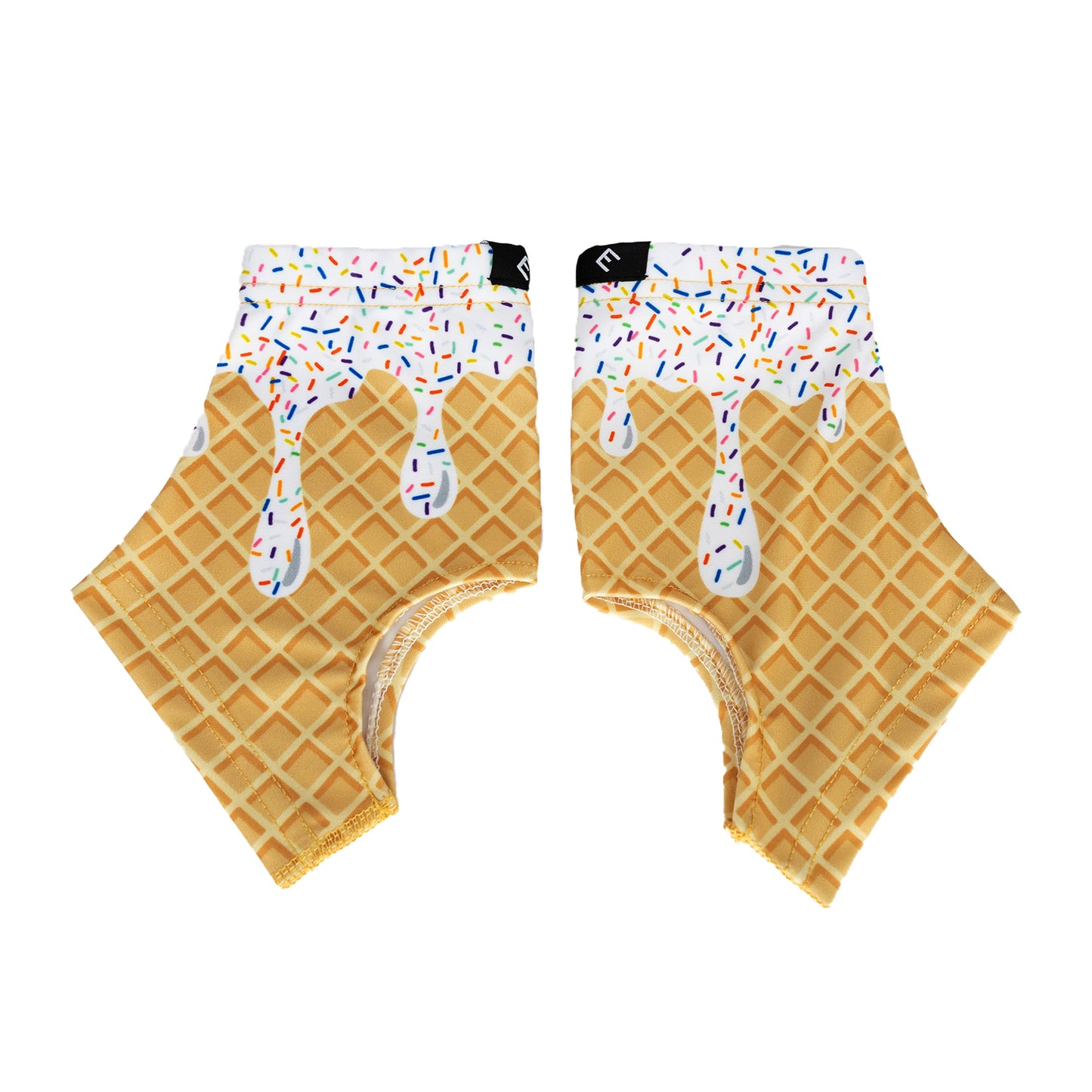 White Ice Cream Cleat Covers