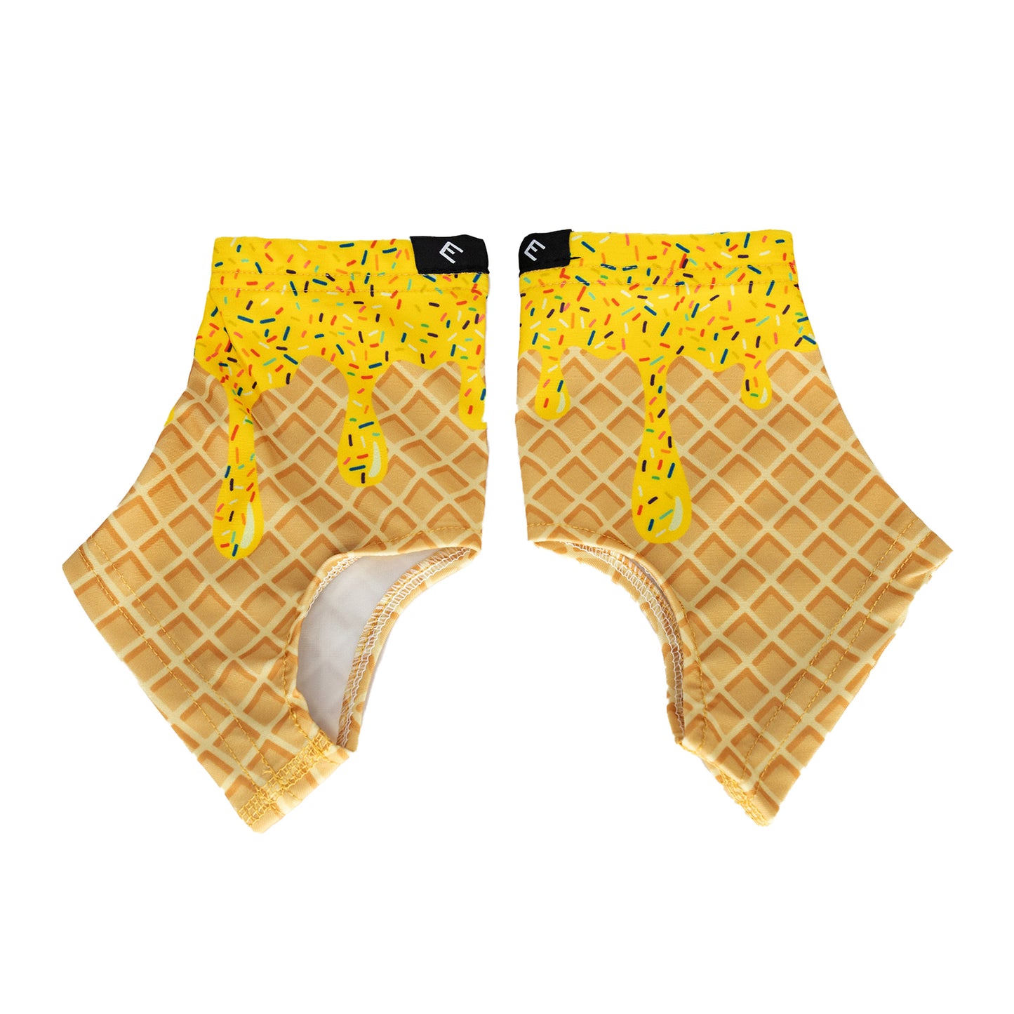 Yellow Ice Cream Cleat Covers (Spats)