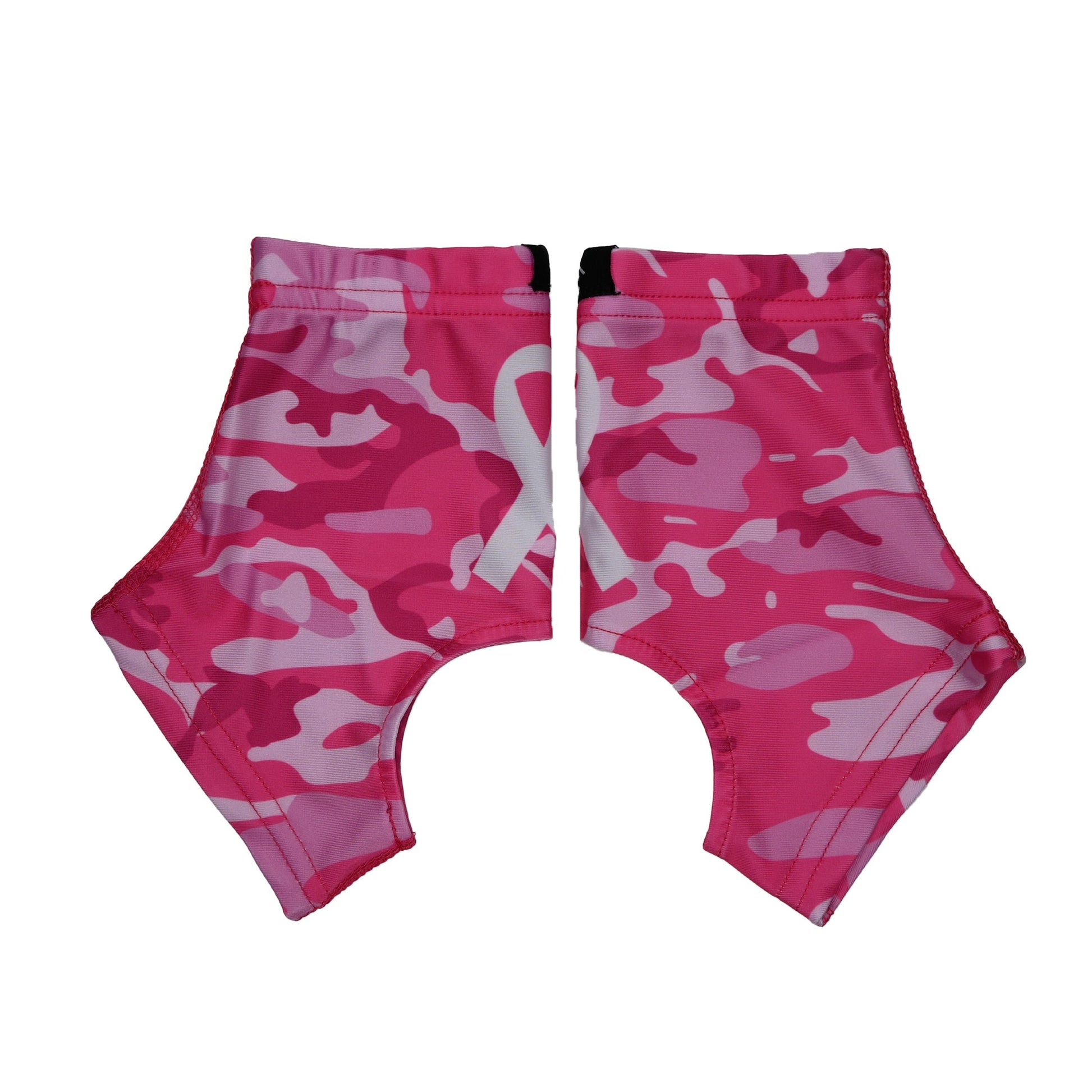 Pink Camo Breast Cancer Awareness Cross Cleat Covers (Spats)