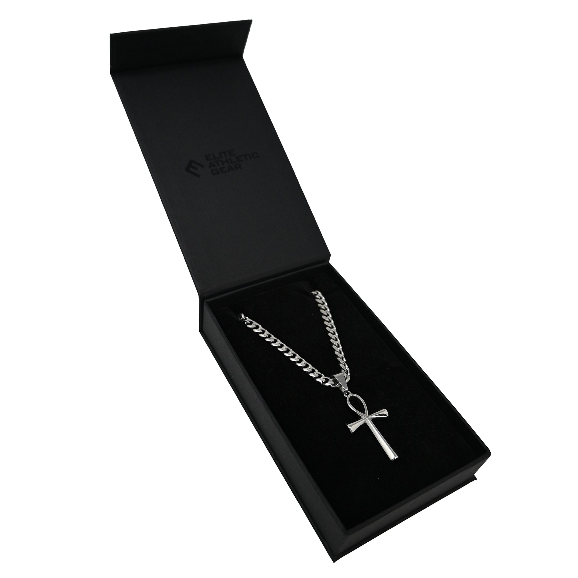 Pro Ankh Cross Pendant Necklace - Stainless Steel