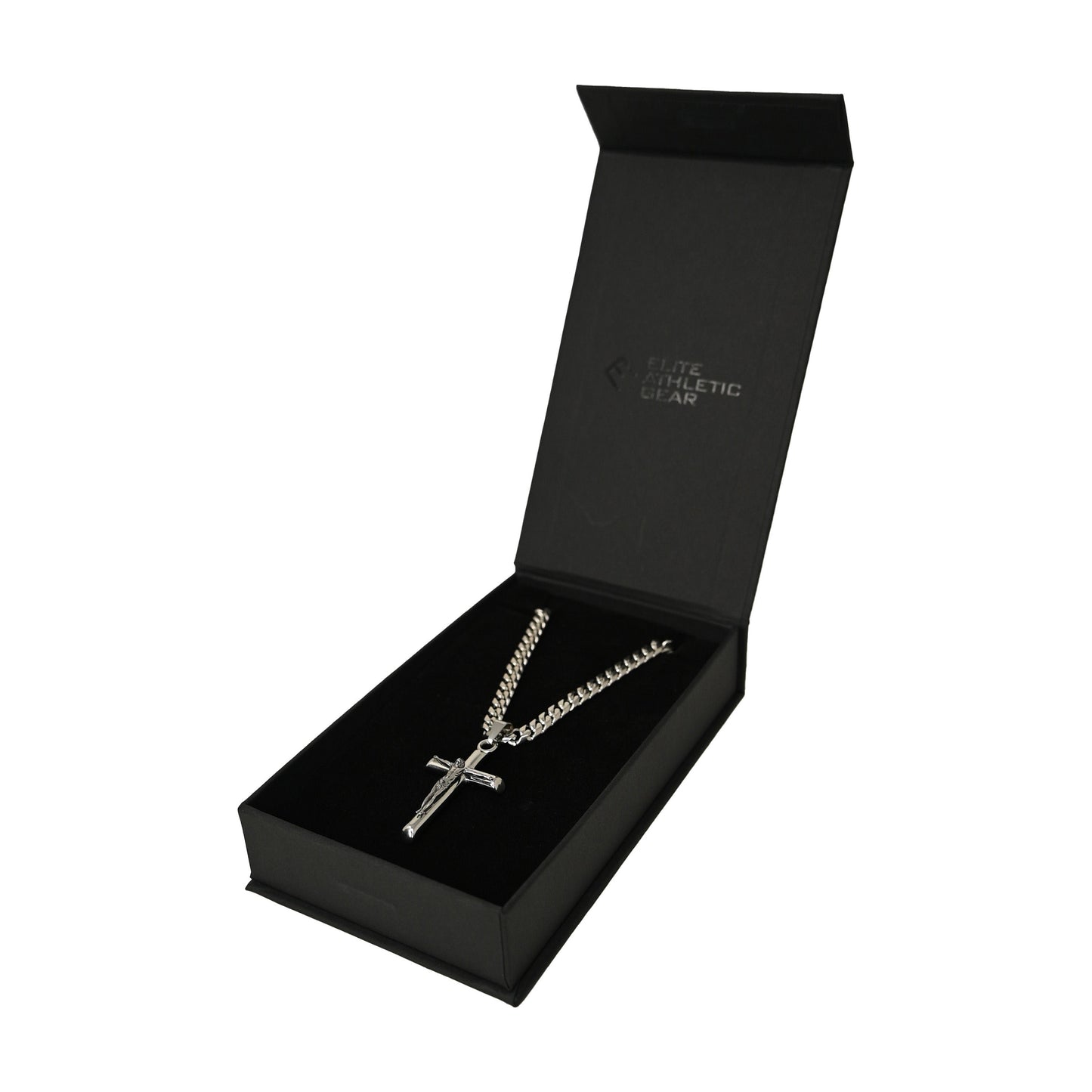 Pro Crucifix Pendant Necklace Pendant Necklace - Stainless Steel