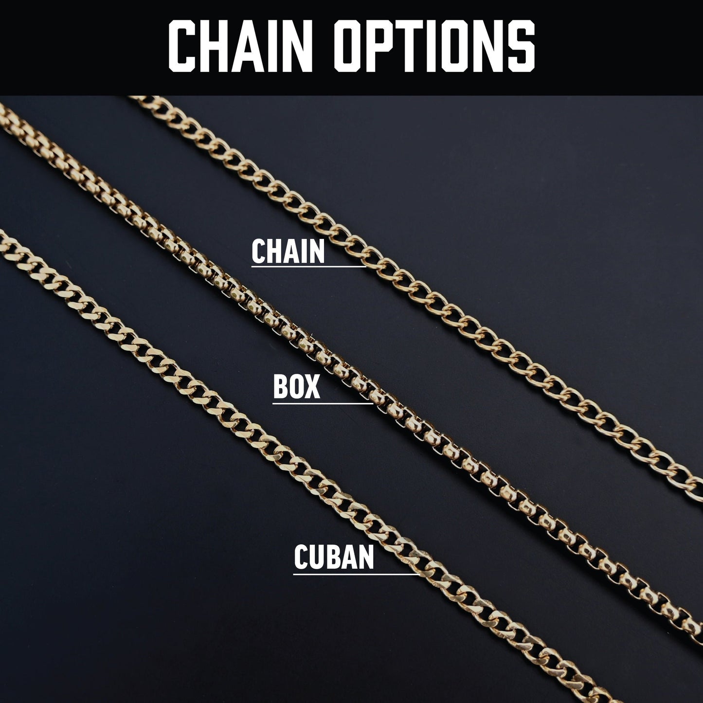 00-09 Custom Number Pendant Necklace - 14K Gold Plated Stainless Steel