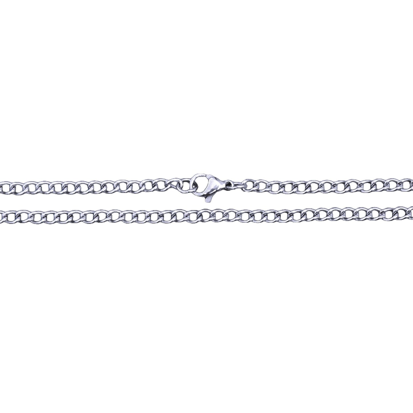 3mm Chain Necklace - Stainless Steel