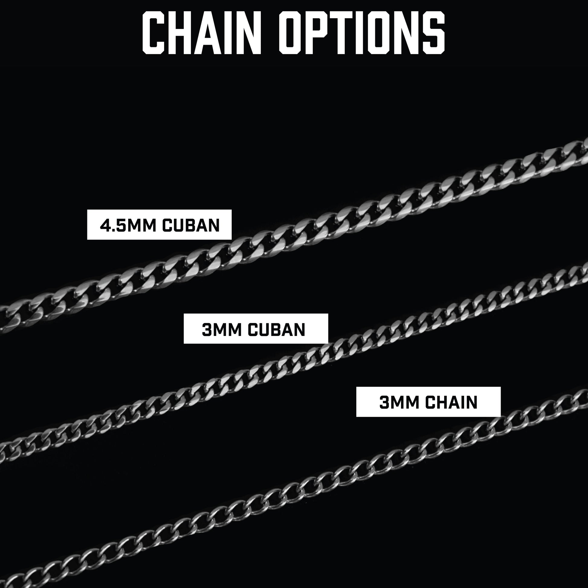 Dance Cross Pendant Necklace - Stainless Steel