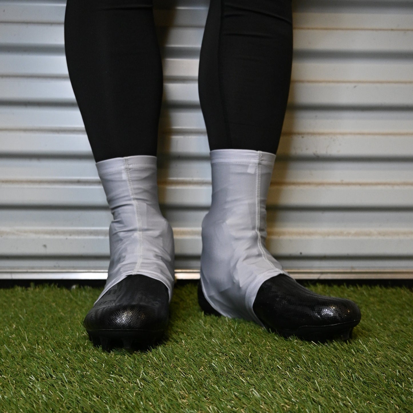 Grey Cleat Covers (Spats)
