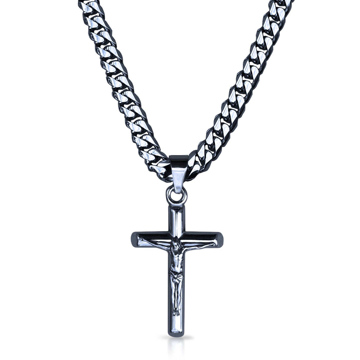 Pro Crucifix Pendant Pendant - Stainless Steel