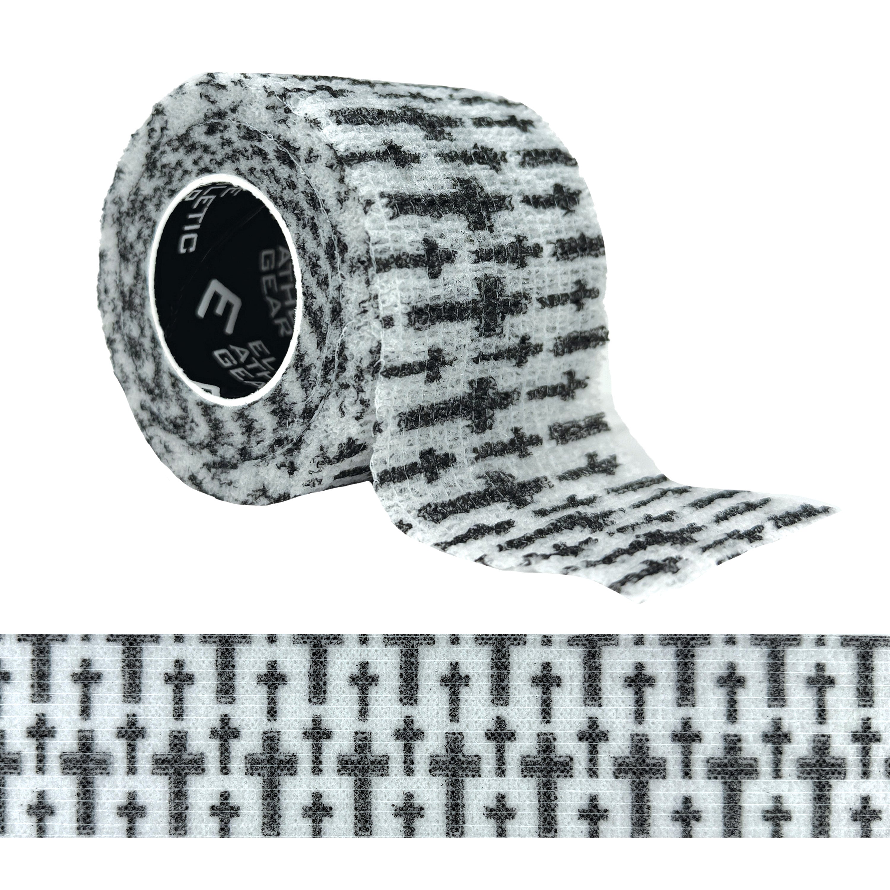 Faith Cross White Self Stick Athletic Tape