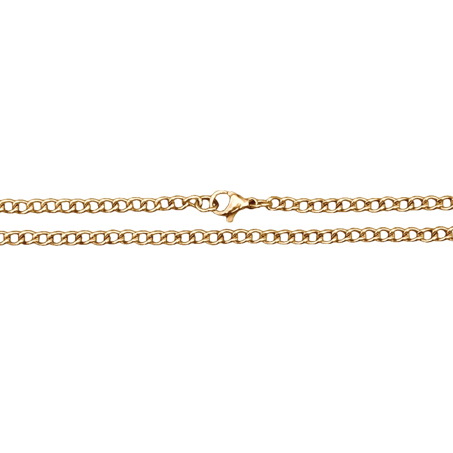 Chain Necklace - 14K Gold Plated Stainless Steel