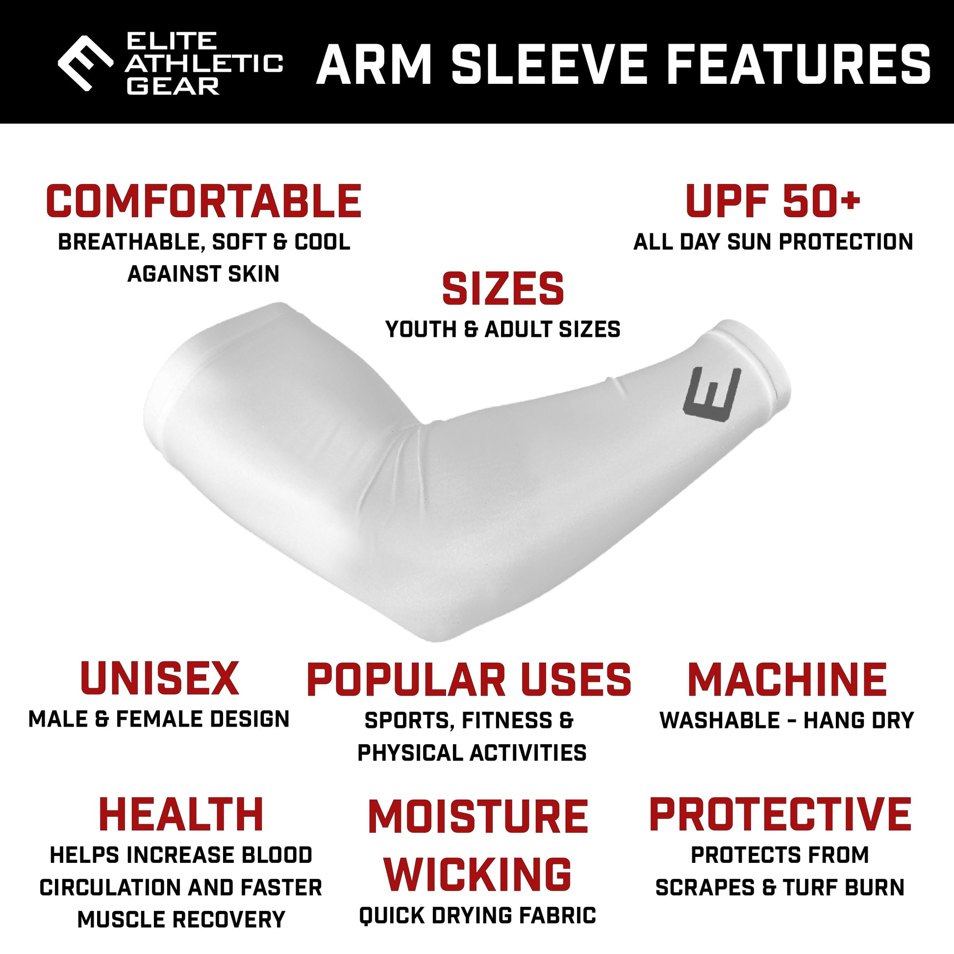 Red Arm Sleeve