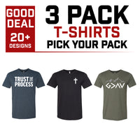 3 FOR $85 T-SHIRTS