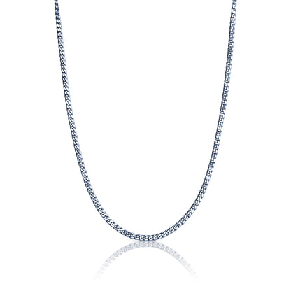 4.5mm Cuban Link Chain Necklace - Stainless Steel