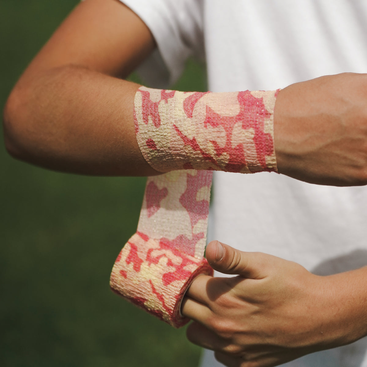 Pink Out Pack | 2 Arm Sleeves, 1 Headband, 1 Cleat Covers, 2 Athletic Tapes, 1 Wristband