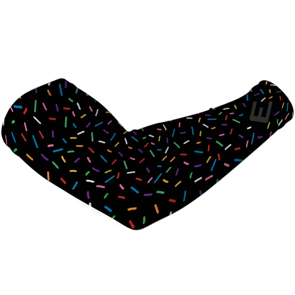 Black Sprinkles Arm Sleeve