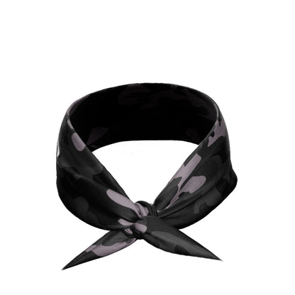 Blackout Camo Tie Headband
