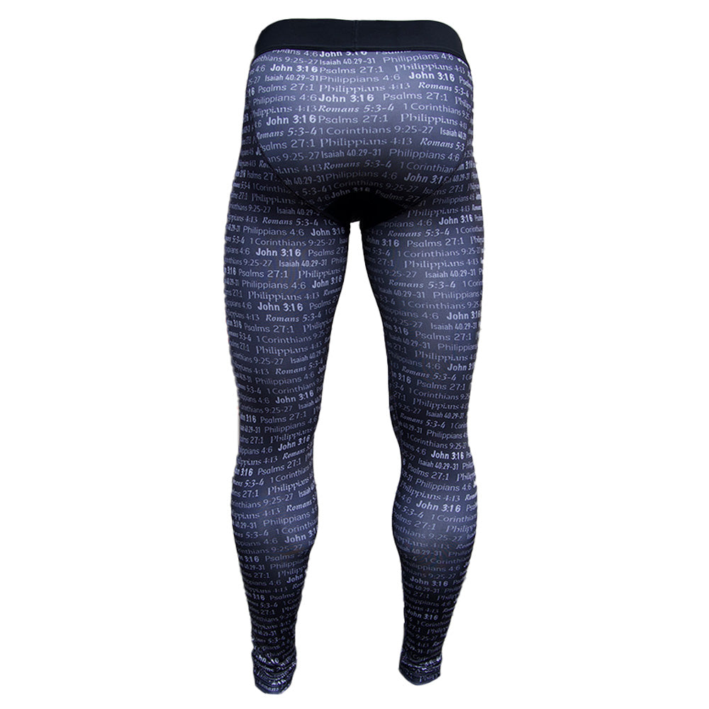Black BLESSED Compression Tights