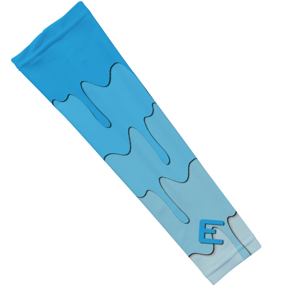 Blue Drippy Arm Sleeve