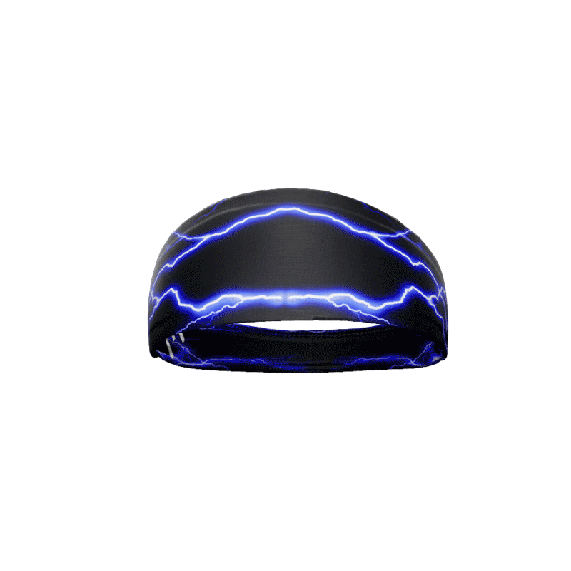 Blue Lightning Headband