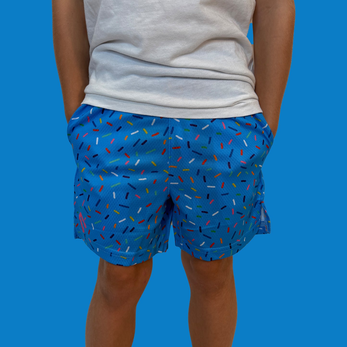 Blue Sprinkles Shorts