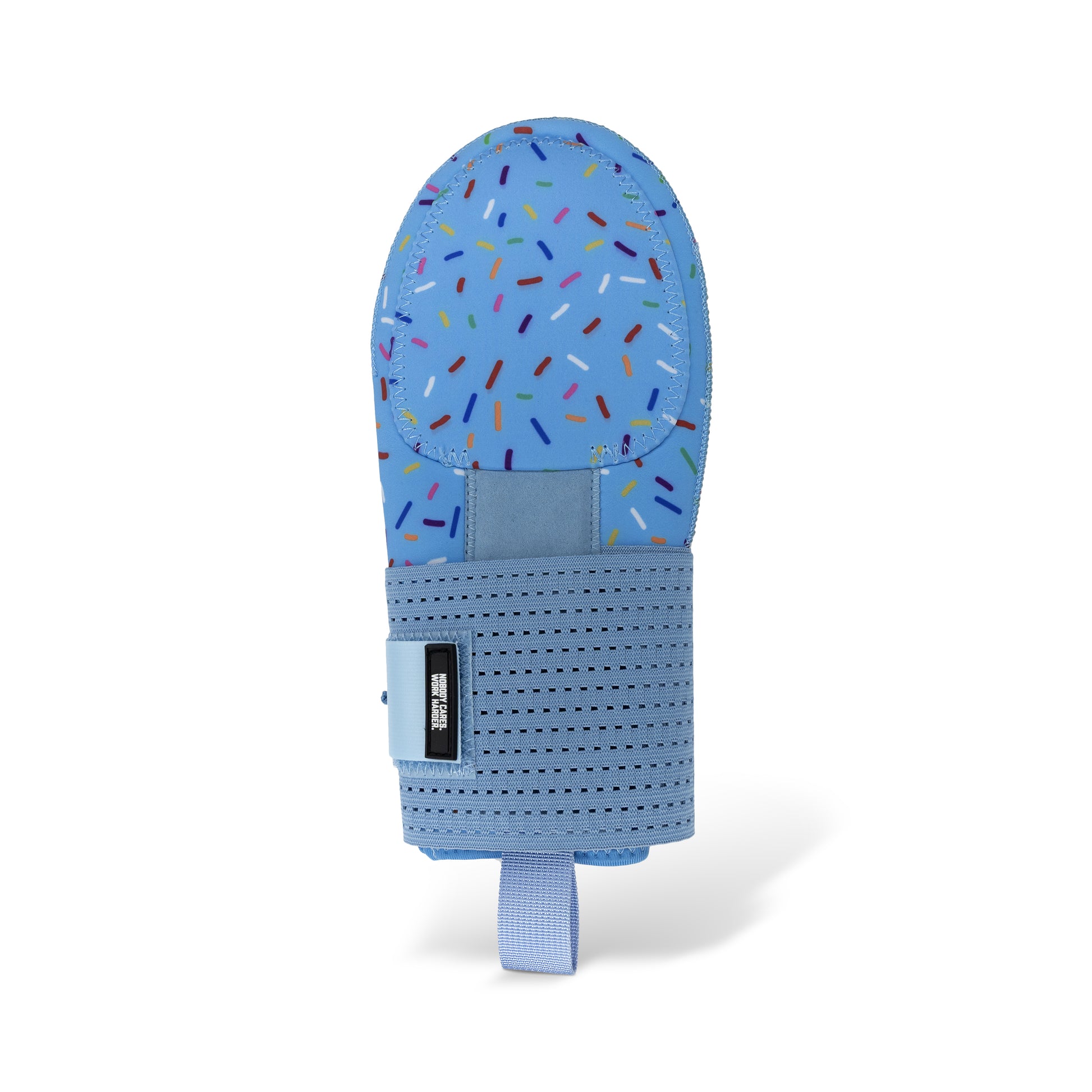 Blue Sprinkles Sliding Mitt