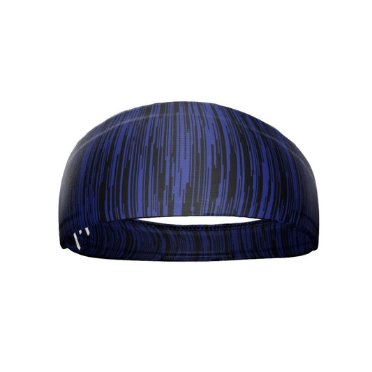 Blue Static Headband