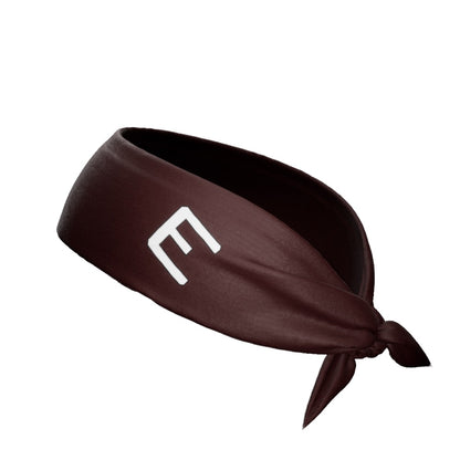 Brown Tie Headband