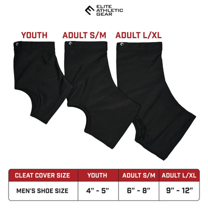 Red, White & Relentless Cleat Covers (Spats)
