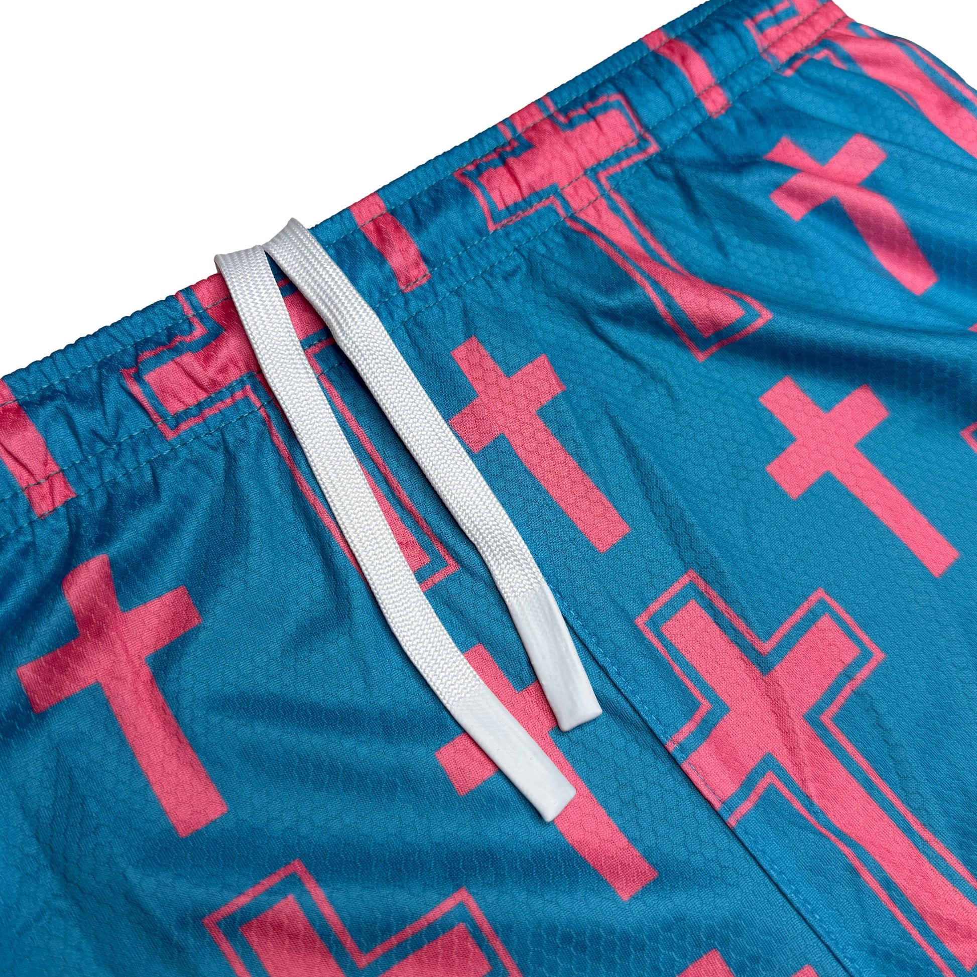 Cotton Candy Cross Shorts
