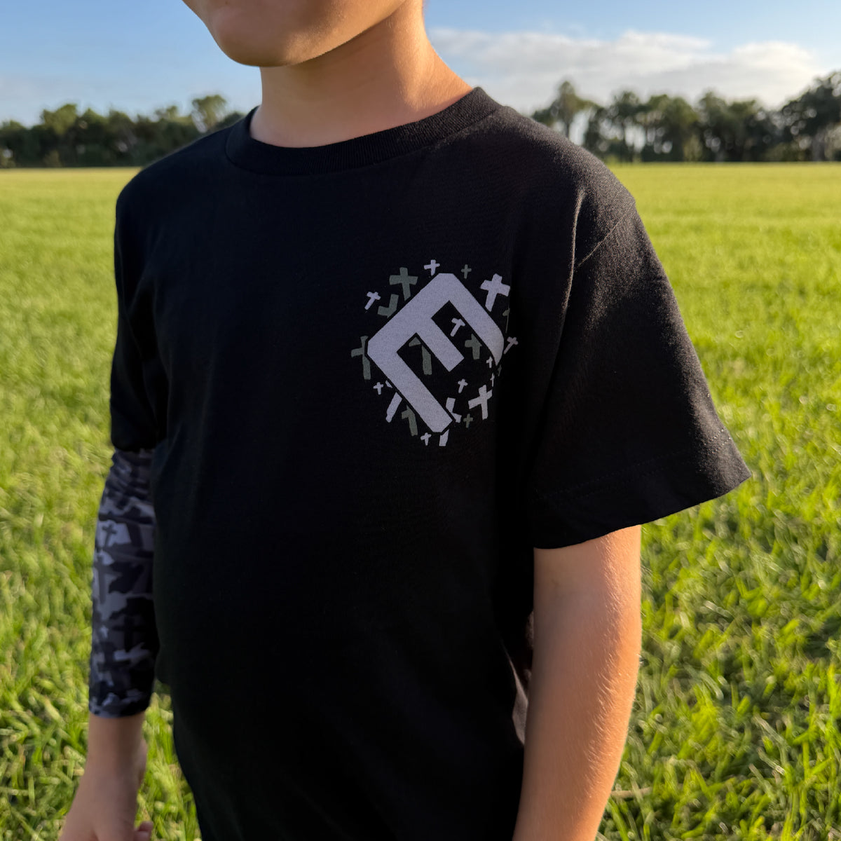 Cross Camo T-Shirt