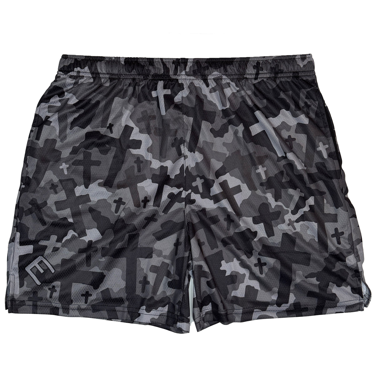 Cross Camo Shorts