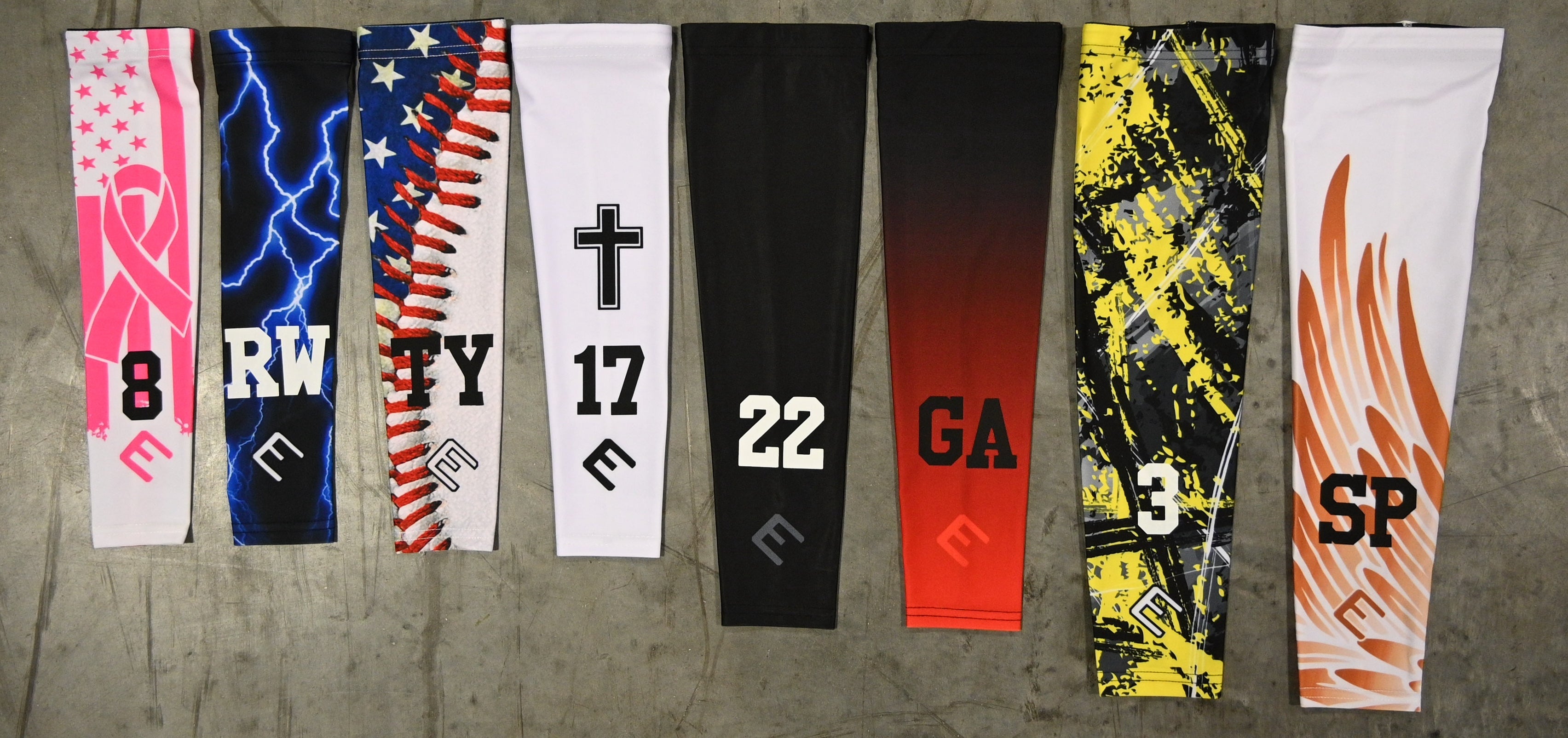 CUSTOMIZE YOUR ARM SLEEVE
