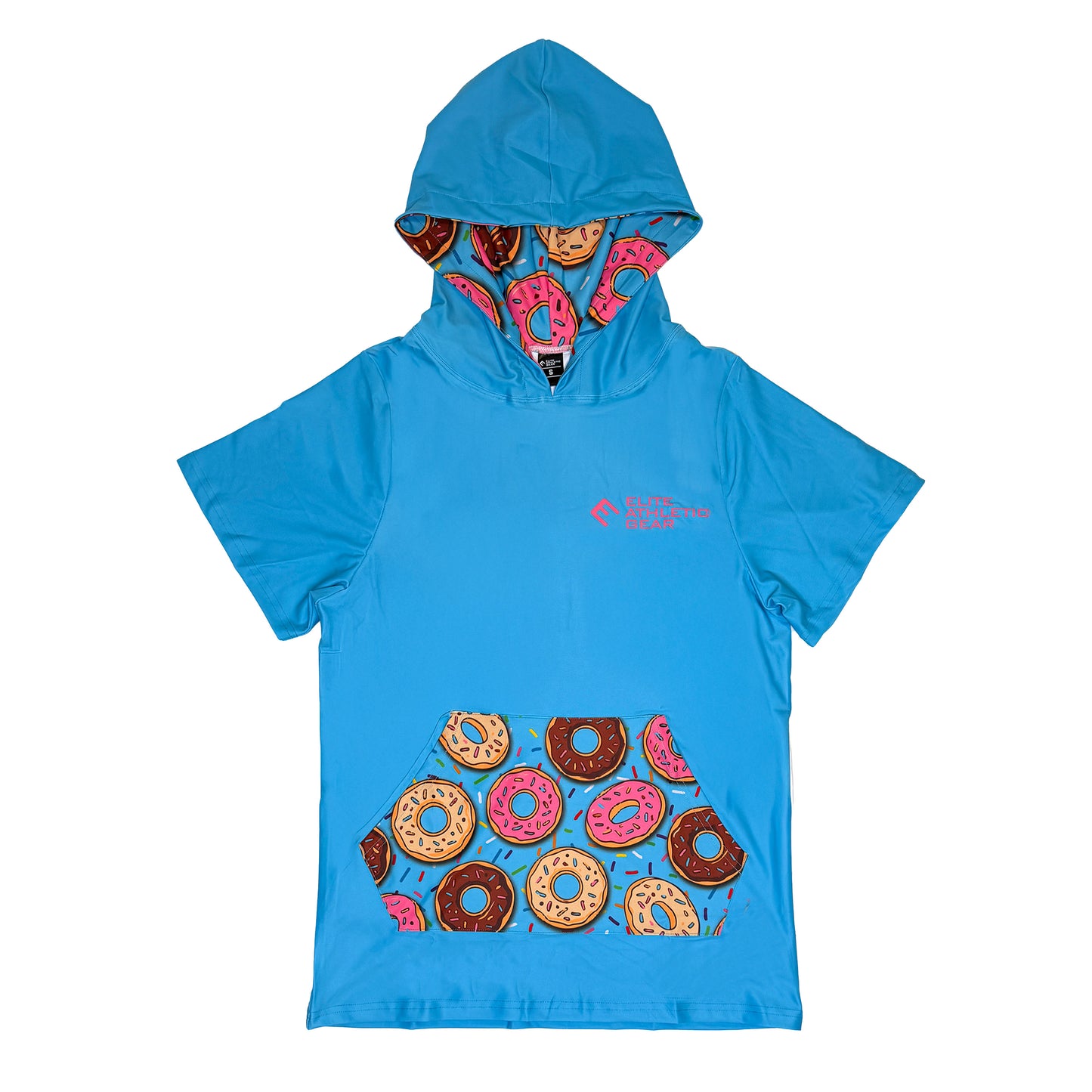 Donuts Short Sleeve Hoodie
