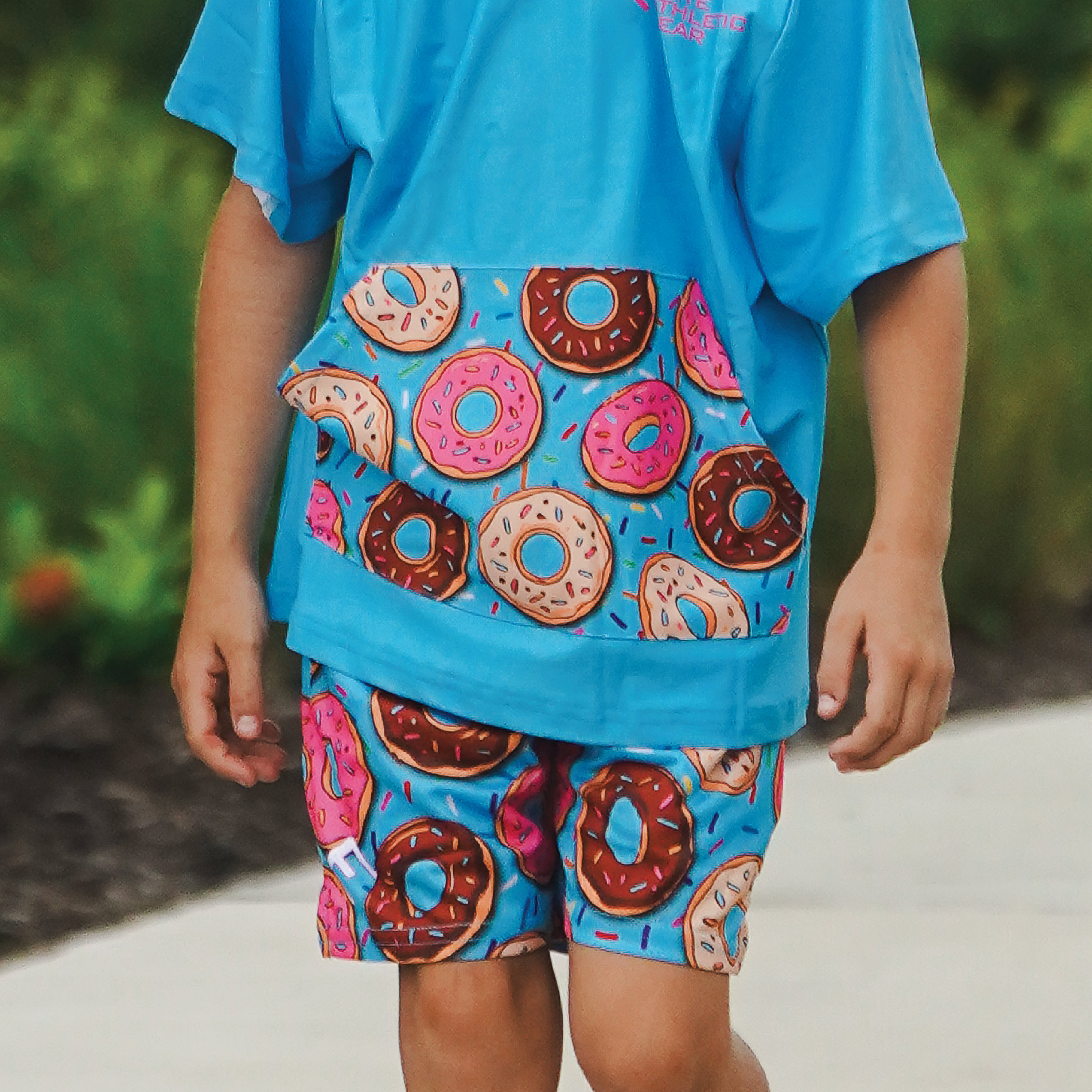 Donuts Short Sleeve Hoodie