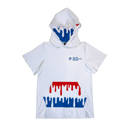 Drip Pop Short Sleeve Hoodie