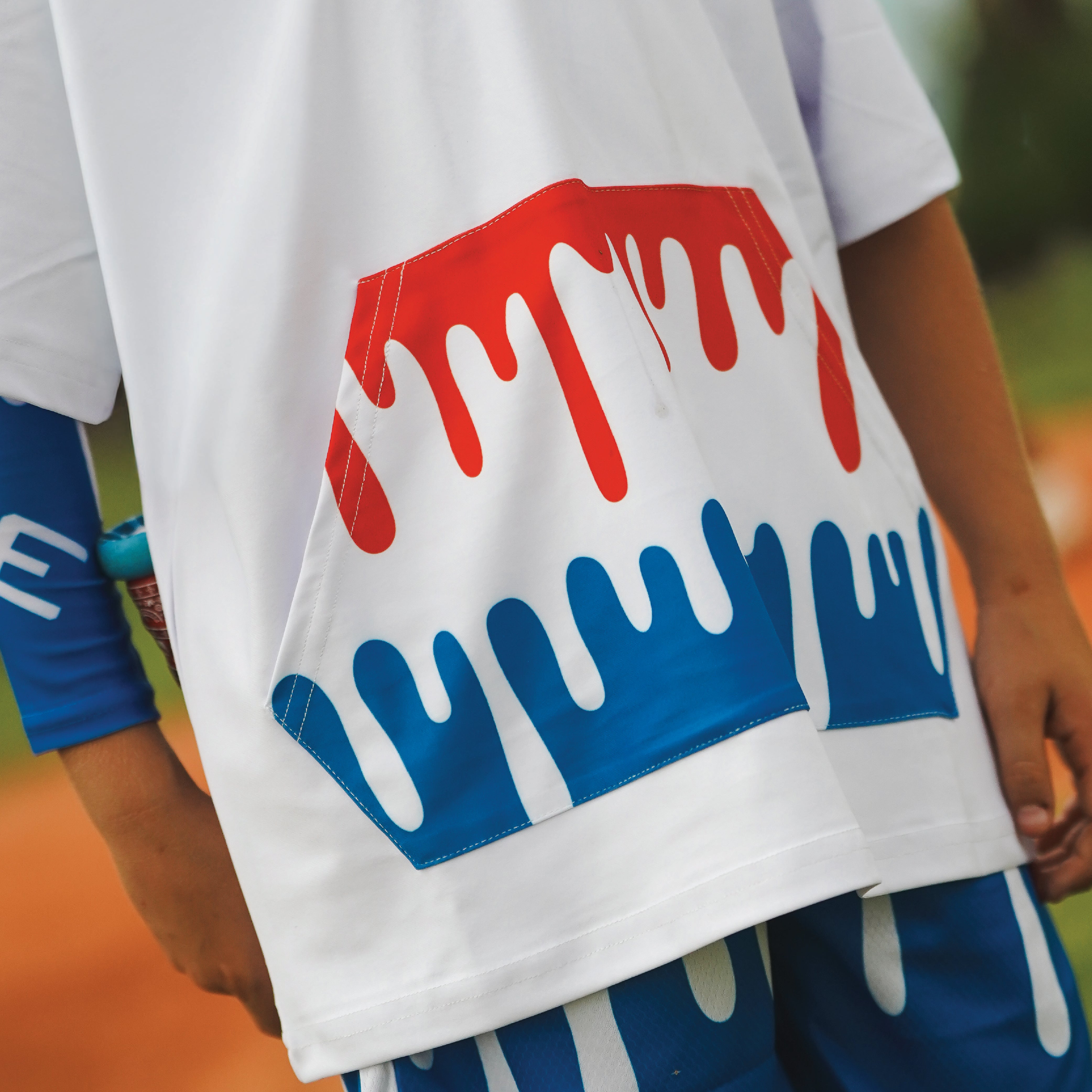 Drip Pop Short Sleeve Hoodie
