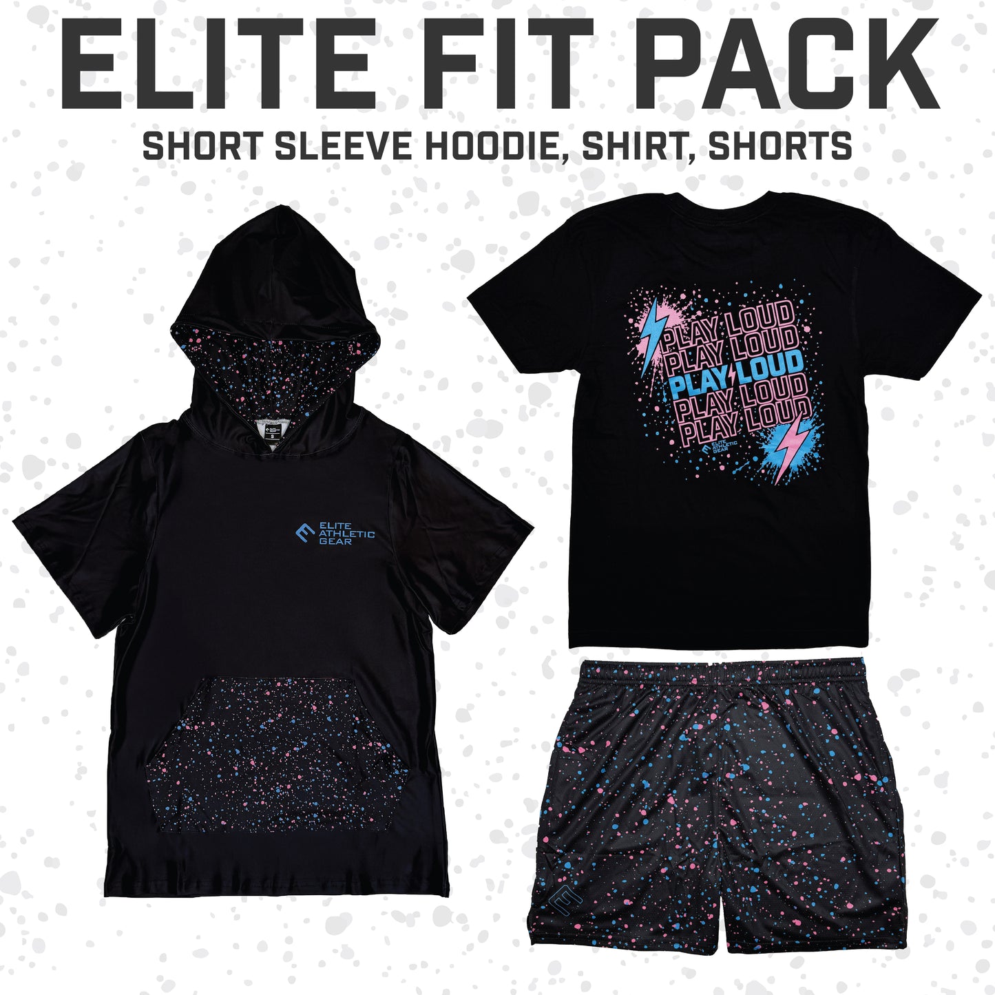 Elite Fit Pack | Short Sleeve Hoodie, Shirt, Shorts