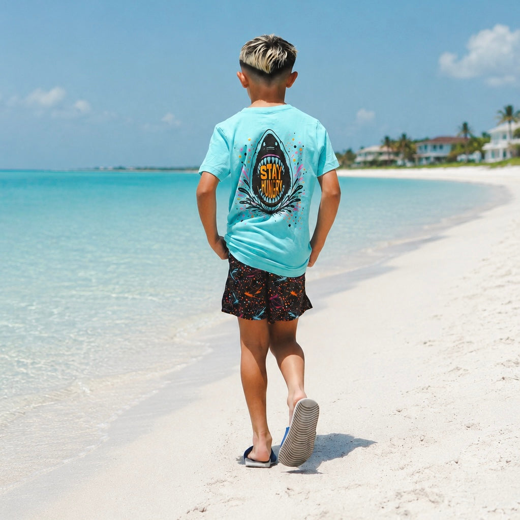 Stay Hungry Shark Shorts