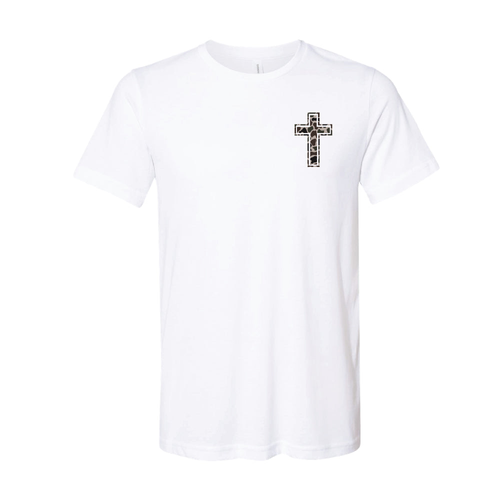 Faith Cross Duck Camo T-Shirt
