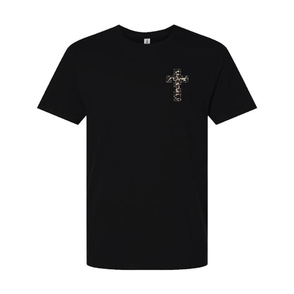 Faith Cross Duck Camo T-Shirt