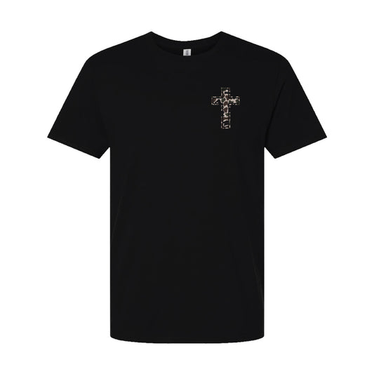 Faith Cross Duck Camo T-Shirt